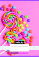 Nebulo Színes mintás 32 lapos A5 Vonalas füzet - Többféle