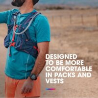 Hydrapak Velocity Műanyag Összezsugorítható Kulacs 2000ml - Világoskék