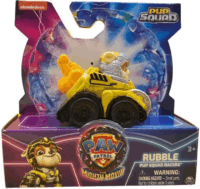 Nickelodeon Mancs őrjárat A szuperfilm Pup Squad versenyzők kisautó 1:64 - Rubble