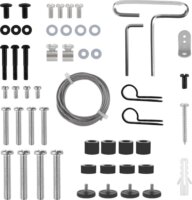 Maclean MC-494 32"-70" LCD TV / Monitor Padlóállvány - Fekete