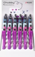 Penac Chubby Nyomógombos golyóstoll 1,0 mm (Kék tinta) - Többféle