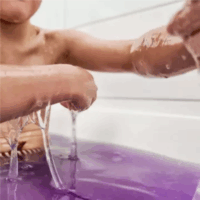 Simba Glibbi Csillámos slime fürdő - Lila