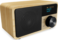 Sangean DDR-7 DAB+ FM Asztali Rádió - Világos Fa