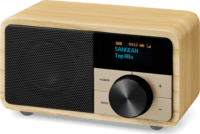 Sangean DDR-7 DAB+ FM Asztali Rádió - Világos Fa