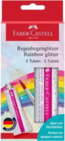 Faber-Castell Ragasztó színes csillámokkal 2 x 12 ml