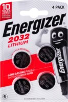 Energizer CR2032 Eco Lítium Lapos elem 3V (4 db / csomag)