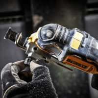 DeWalt DCS355NT-XJ Akkus Multivágó szett 300 Watt (Akku és töltő nélkül)