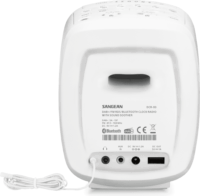 Sangean DCR-83 DAB+ FM Asztali Rádió - Fehér