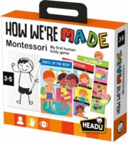Headu Az emberi test kreatív fejlesztő játék