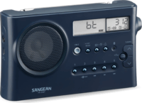 Sangean PR-D4BT Hordozható AM / FM Rádió - Kék