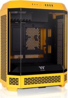 Thermaltake The Tower 600 Midi Torony Számítógépház + 2db 140mm ventilátor - Bumblebee (Sárga/Fekete)