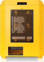 Thermaltake The Tower 600 Midi Torony Számítógépház + 2db 140mm ventilátor - Bumblebee (Sárga/Fekete)