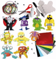 Headu Aranyos Szörnyek - készítsd magad fejlesztő készlet