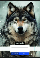 Nebulo Vagány mintás 32 lapos A5 sima füzet - Többféle