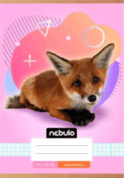 Nebulo Állat mintás 32 lapos A5 négyzetrácsos füzet - Többféle