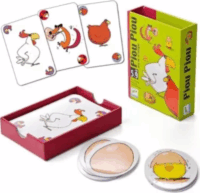 Djeco Csip-csip Piou Piou tojáskeltető Stratégiai kártyajáték 47db kártyával