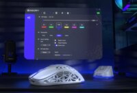 Endorfy LIV Plus Onyx White Wireless Gaming Egér - Fehér