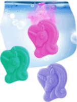 Craze Inkee Galupy unikornis vegán fürdőgolyó (3db/csomag) - Rágógumi illat