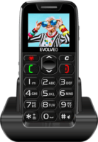 Evolveo EP-501 EasyPhone Nagy nyomógombos telefon - Fekete