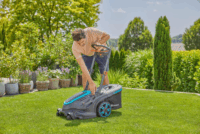 Gardena 14646-65 PowerMax Duo Akkumulátoros fűnyíró + 2x 2.5Ah Akku + Töltő