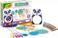 Crayola Spirográf készlet 12db ceruzával és 8db filctollal - Panda Mandala