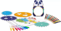Crayola Spirográf készlet 12db ceruzával és 8db filctollal - Panda Mandala