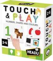 Headu Színek számok és formák logikai fejlesztő játék Angol nyelven