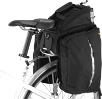 Topeak MTS TrunkBag DXP Csomagtartóra rögzíthető Kerékpáros Táska 22,6 L - Fekete
