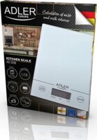 Adler AD 3138 Digitális konyhai mérleg - Fehér