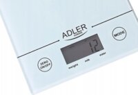 Adler AD 3138 Digitális konyhai mérleg - Fehér