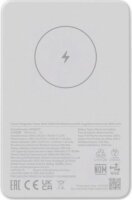 Xiaomi BHR9303GL Mágneses Power Bank USB-C + Type-C / 5000mAh 10W - Fehér