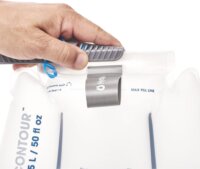 Hydrapak Contour Műanyag Kulacs 1500 ml - Átlátszó