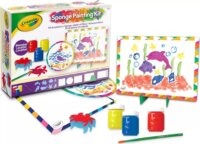 Crayola 16 részes Szivacsos festőkészlet kimosható festékekkel