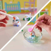 Crayola Washimals Kimosható színezhető kölyökóvoda figuraszett (5 db/csomag)