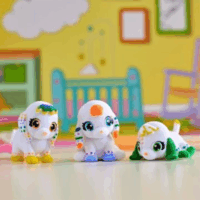 Crayola Washimals Kimosható színezhető kölyökóvoda figuraszett (5 db/csomag)