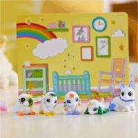 Crayola Washimals Kimosható színezhető kölyökóvoda figuraszett (5 db/csomag)