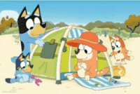 Trefl Bluey remek napja 24 darabos Maxi puzzle