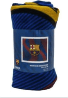 FC Barcelona Címeres Polár pléd 120 x 150 cm - Mintás