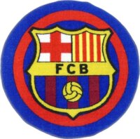 FC Barcelona Kerek szőnyeg címer mintával - 60 cm