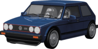 Cobi 24615 Volkswagen Golf GTI (1976-1983) 68 darabos Építőjáték