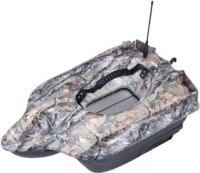 Boatman: Fighter Pro v2 GPS+halradar profi Távirányítós etetőhajó - Terepmintás