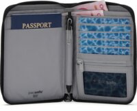 Pacsafe RFIDsafe Travel Organizer Pénztárca - Fekete