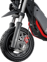 Ninebot by Segway KickScooter ZT3 Pro E Elektromos roller (25km/h / 1600W) - Fekete / Piros