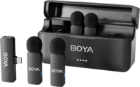 Boya BY-V4U USB-C 4 csatornás mikrofon készlet - Fekete