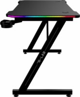 The G-Lab K DESK ELECTRON EX Gamer asztal 120 x 60 x 75 cm - Fekete