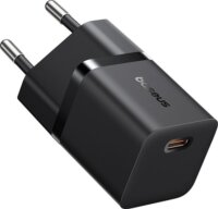 Baseus GaN5 1xUSB-C Hálózati töltő 25W - Fekete