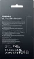 Samsung 2TB 9100 PRO NVMe PCIe 5.0 x4 M.2 SSD Hűtőbordával