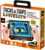 Headu Vezesd a golyót koordinációs fejlesztő fajáték 6 különböző labirintuslappal