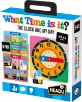 Headu 61 részes Tanuld meg az órát fejlesztő játék - Angol