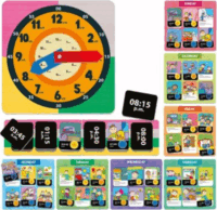 Headu 61 részes Tanuld meg az órát fejlesztő játék - Angol